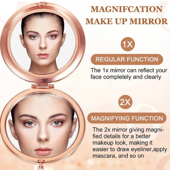 Glamorous Compact Mirror - Picture 4 of 4